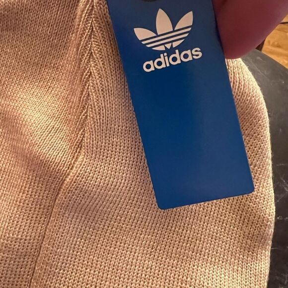 Adidas Originals Beige Cuffed Beanie - Picture 5 of 6